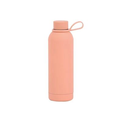 Bouteille d'eau isolée en acier inoxydable 304 à double paroi sans BPA pour tasses de sport