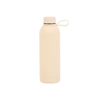 Bouteille d'eau isolée avec conception colorée et matériau en acier inoxydable