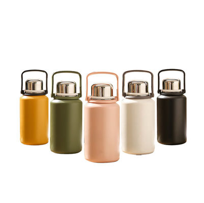 Bouteilles sous vide Thermoses Portable Logo personnalisé Bouteille d'eau Mug en acier inoxydable