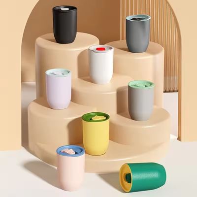 12 oz Eco-friendly AS tasses de tasse de café en plastique pour les accessoires de design moderne avec paille