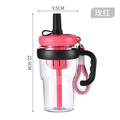 Design minimaliste Bouteille en plastique de 680 ml pour les sports de plein air et l'efficacité des voyages