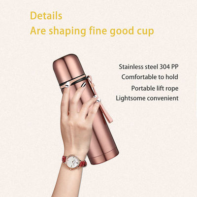 Eau bouillante Applicable Sublimation Bouteille d'eau en acier inoxydable pour les enfants
