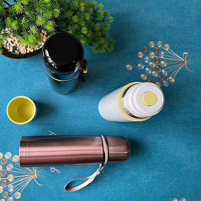 Eau bouillante Applicable Sublimation Bouteille d'eau en acier inoxydable pour les enfants