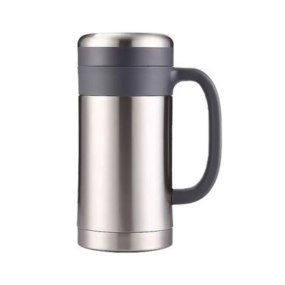 SUS304 tasse de café isolée en acier inoxydable de qualité alimentaire avec poignée de 450 ml