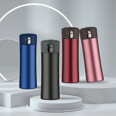 12-24 heures Isolation thermique Bouteille d'eau de voyage en acier inoxydable avec filtre et café