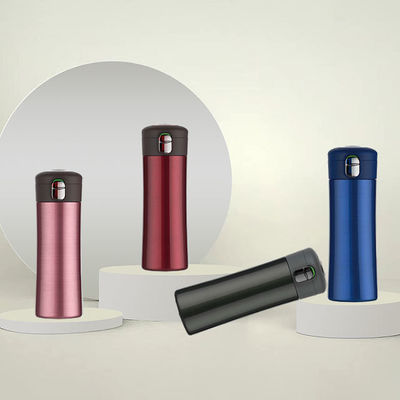 12-24 heures Isolation thermique Bouteille d'eau de voyage en acier inoxydable avec filtre et café