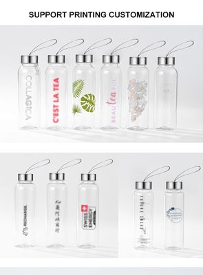 Boisson directe 300 ml 400 ml 600 ml Bouteille en plastique sans BPA pour les sports en plein air et les voyages