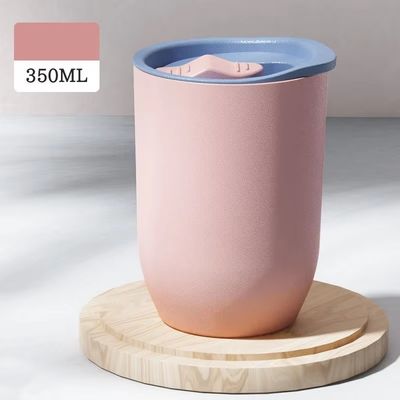 12 oz AS en plastique Colorier Tumbler de vin conception étanche et parfait pour les voyages en plein air