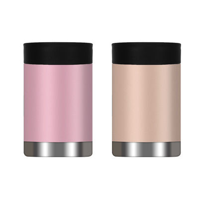 12 oz double paroi en acier inoxydable peut refroidir tasse de bière refroidi aspirateur style de conception