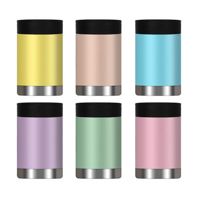 12 oz double paroi en acier inoxydable peut refroidir tasse de bière refroidi aspirateur style de conception