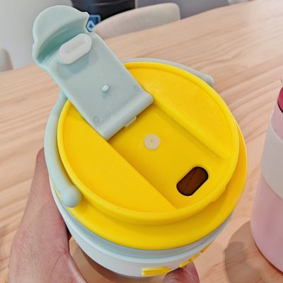 Bouteille d'eau en acier inoxydable 304 avec couvercle 420ml Portable Créatif Beau Boisson directe
