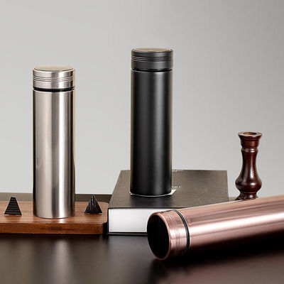 Display de température Flasque isolée sous vide en acier inoxydable pour activités en plein air