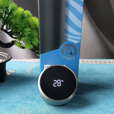 Display de température Flasque isolée sous vide en acier inoxydable pour activités en plein air