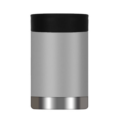 L'acier inoxydable personnalisé logo métallique double paroi isolée peut refroidisseur pour bureau / voiture / maison