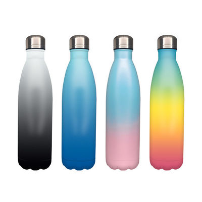 Bouteille d'eau isolée en acier inoxydable 350 ml 500 ml 750 ml 1000 ml pour le design moderne