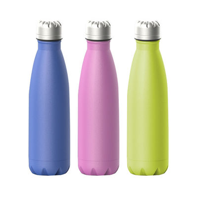 Bouteille d'eau isolée en acier inoxydable 350 ml 500 ml 750 ml 1000 ml pour le design moderne