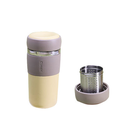 Bouteille de mélangeur de protéines sous vide en acier inoxydable de 520 ml pour tasse d'eau isolée sportive