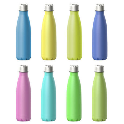 Bouteille d'eau isolée en acier inoxydable 350 ml 500 ml 750 ml 1000 ml pour le design moderne