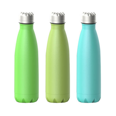 Logo personnalisé Bouteille d'eau en acier inoxydable à double paroi pour activités extérieures isolées
