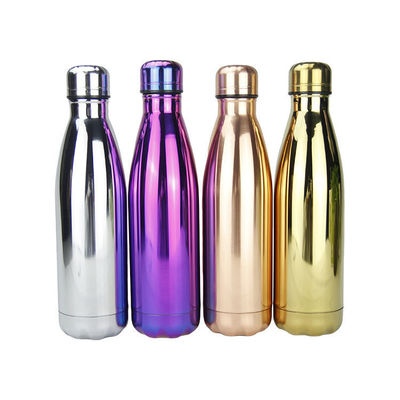 Logo personnalisé Bouteille d'eau en acier inoxydable à double paroi pour activités extérieures isolées