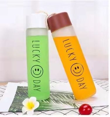 Bouteille d'eau en verre de 400 ml pour la randonnée et les activités de plein air