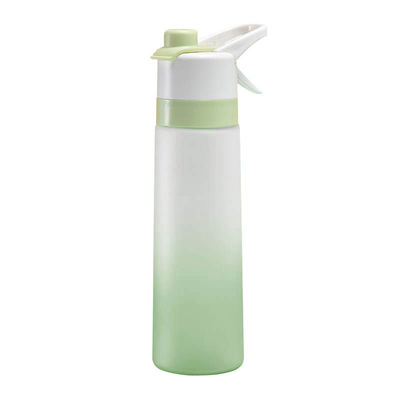 Espace de remise en forme en plein air 156g Grandes capacités Gradient Couleur Coupe d'eau de sport avec paille