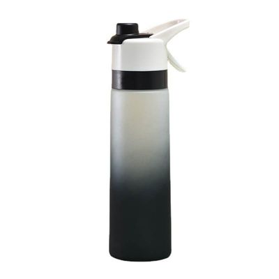 Espace de remise en forme en plein air 156g Grandes capacités Gradient Couleur Coupe d'eau de sport avec paille