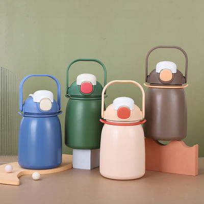 Bouteille d'eau isolée en acier inoxydable de 800 ml pour voyages en plein air et randonnées