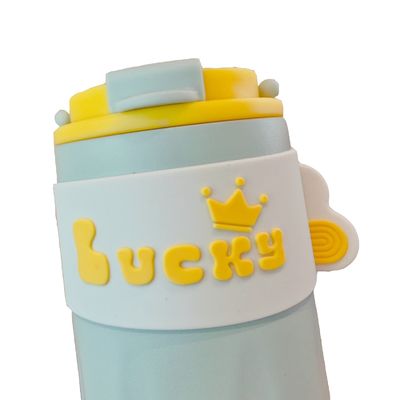 Bouteille de sport de dessin animé en acier inoxydable 420 ml tasse de café Lucky Thermos isolé sous vide