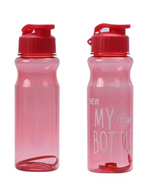 500 ml de bouteilles d'eau potable en plastique sans BPA en PET avec courroie pour les exercices physiques