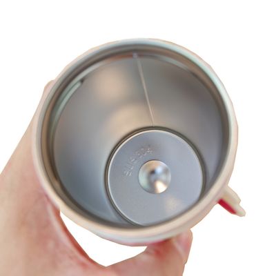 420 ml évier à eau en acier inoxydable bouteille à vide double paroi isolée bouteille de voyage tasse de café avec poignée couvercle
