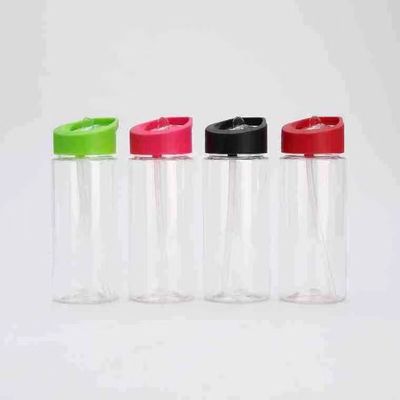 Design contemporain Bouteille de boisson d'été transparente avec infuseur et logo personnalisé