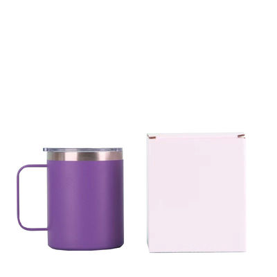 304 en acier inoxydable grande capacité bureau couvercle transparent tasse extérieure voiture thermos portable tasse