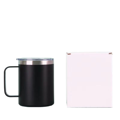 304 en acier inoxydable grande capacité bureau couvercle transparent tasse extérieure voiture thermos portable tasse