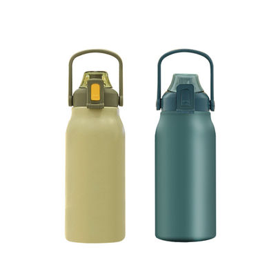 Bottle d'eau isolée en acier inoxydable à double paroi pour tous