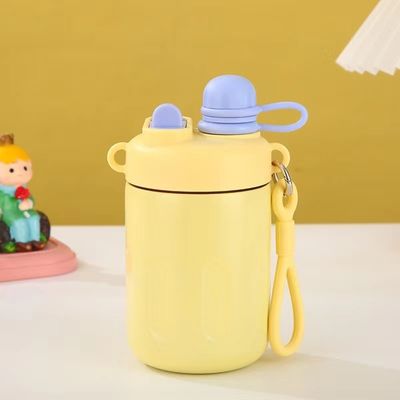 550 ml bouteille de thermos pour filles Double boisson 316 en acier inoxydable Garde le verre chaud froid