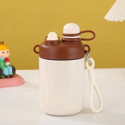 550 ml bouteille de thermos pour filles Double boisson 316 en acier inoxydable Garde le verre chaud froid