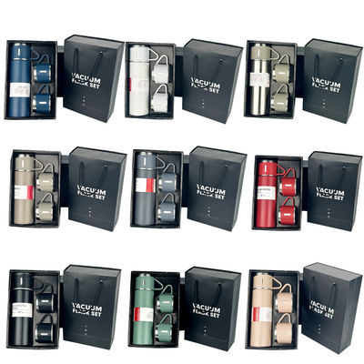 Boîte cadeau avantageux 500 ml de thermomètre en acier inoxydable