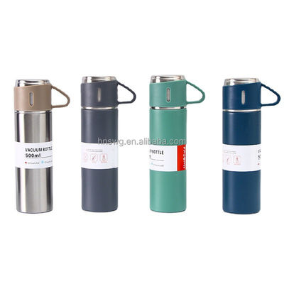 Boîte cadeau avantageux 500 ml de thermomètre en acier inoxydable