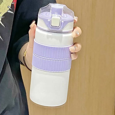 480 ml de bouteille d'eau en acier inoxydable moderne à double paroi sous vide isolée par sublimation parfaite pour les filles
