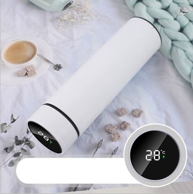 500 ml Thermos Smart Digital Thermos Bouteille d'eau LED en acier inoxydable étanche avec couvercle