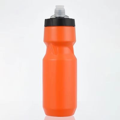 Logo personnalisé Acceptable 700 ml PE Bouteille d'eau de sport en plastique avec couvercle anti-poussière