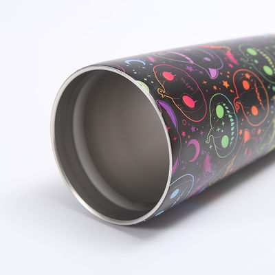 304 en acier inoxydable 20 oz Capacité Halloween Design 3D Imprimé voiture bière tasse thermos