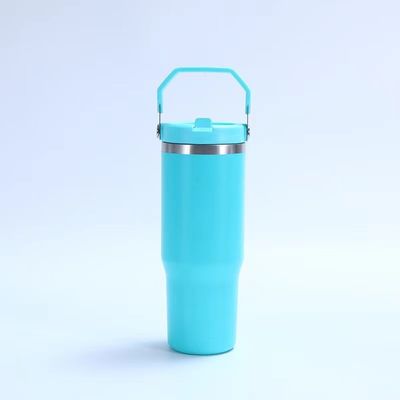201/304 Matériau en acier inoxydable 30 oz Bouteille d'eau isolée sous vide pour étudiants