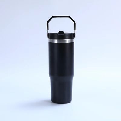 30oz 304 Thermos à vide en acier inoxydable Bouteille colorée personnalisée Logo Voyage tasse de café bouteille réutilisable