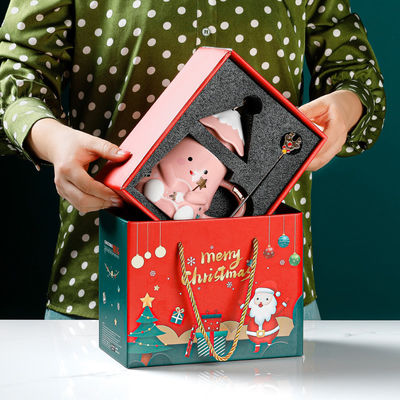 Set de tasse de cadeau de Noël en céramique avec couvercle et cuillère 400 ml 500 ml pour bureau tasse de thé de l'après-midi