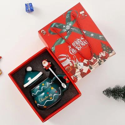 Des tasses de café de Noël créatives de 480 ml de capacité d'impression par sublimation