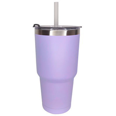 Conception moderne 30 oz en acier inoxydable à double paroi pour bureau / voiture / maison