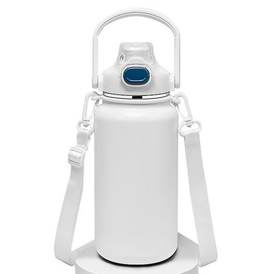 Coupe de voyage extérieure 1600 ml Bouteille d'eau isolée-Stainless Steel Vacuum Coupe de café avec poignée