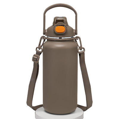 Coupe de voyage extérieure 1600 ml Bouteille d'eau isolée-Stainless Steel Vacuum Coupe de café avec poignée